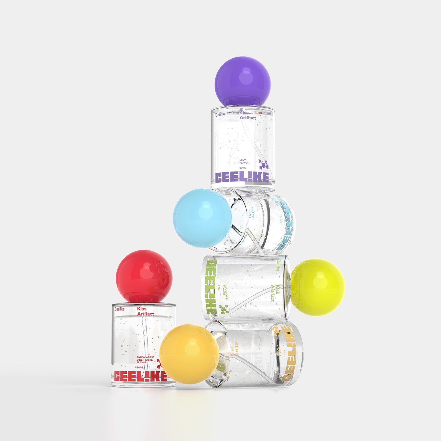 CEELIKE Smile Mist 5-Pack Set | Assorted Flavors