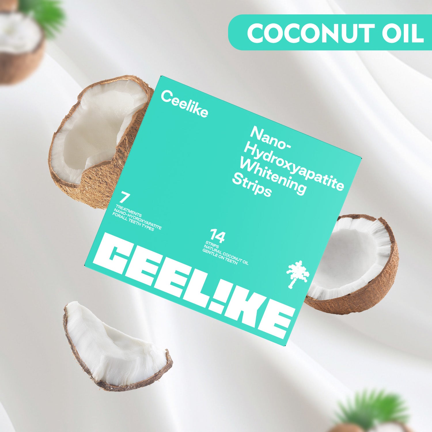 CEELIKE Nano-Hydroxyapatite Teeth Whitening Strips