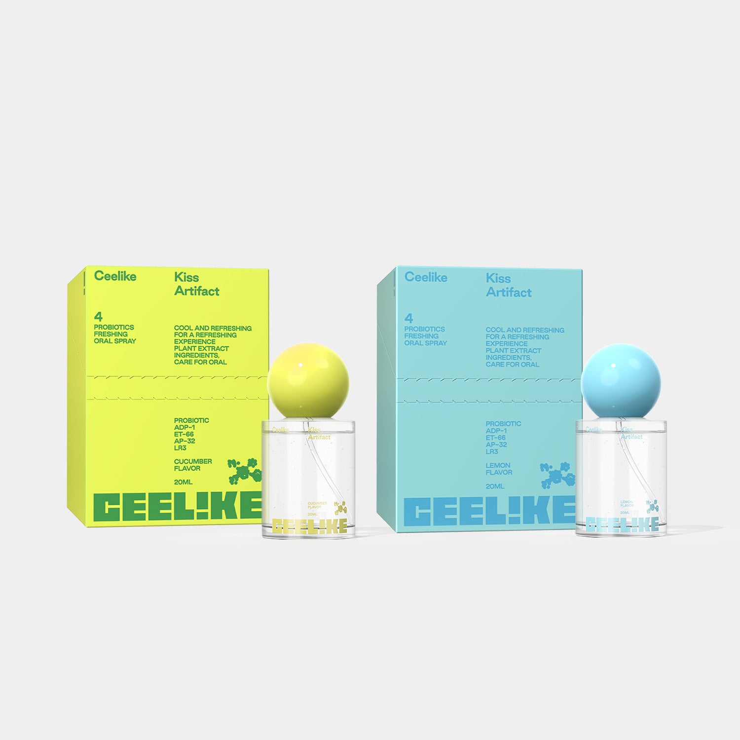 CEELIKE Oral Spray Duo – Fresh Breath Anytime, Anywhere