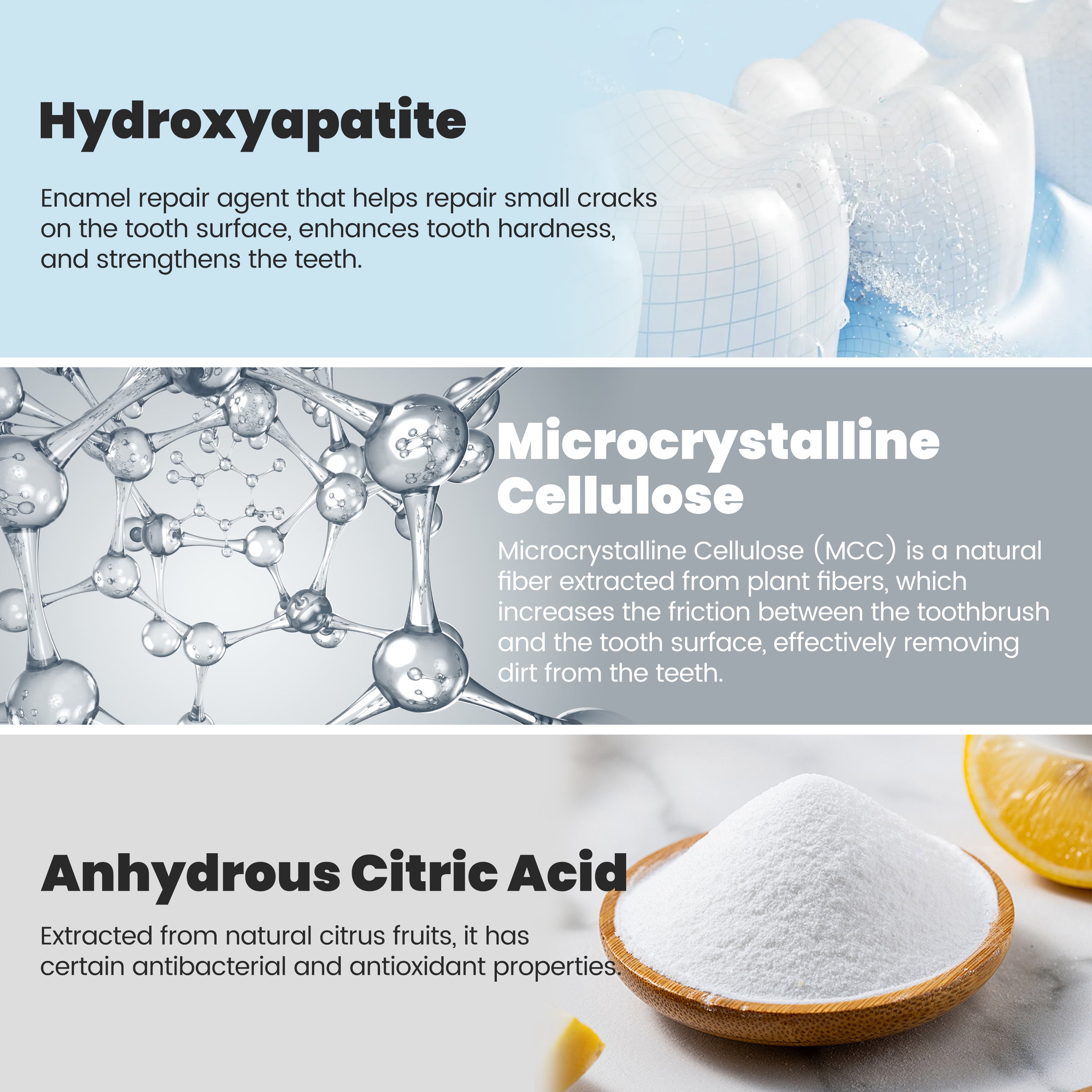 CEELIKE 5% Hydroxyapatite Toothpaste Tablets