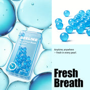 CEELIKE Pop & Fresh Breath Capsules | Mint Flavor | Portable Mouth Pearls | 30 Capsules
