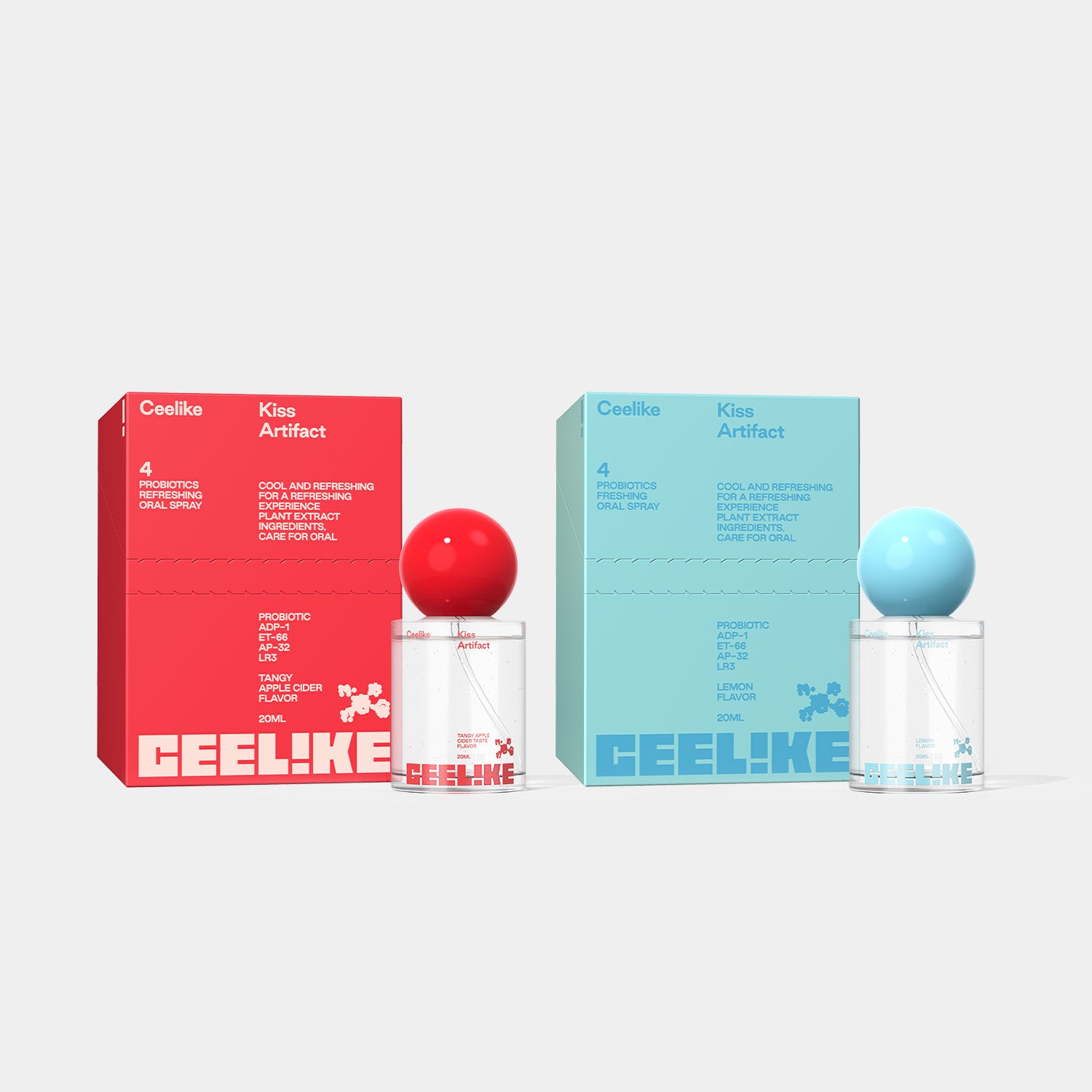 CEELIKE Oral Spray Duo – Fresh Breath Anytime, Anywhere