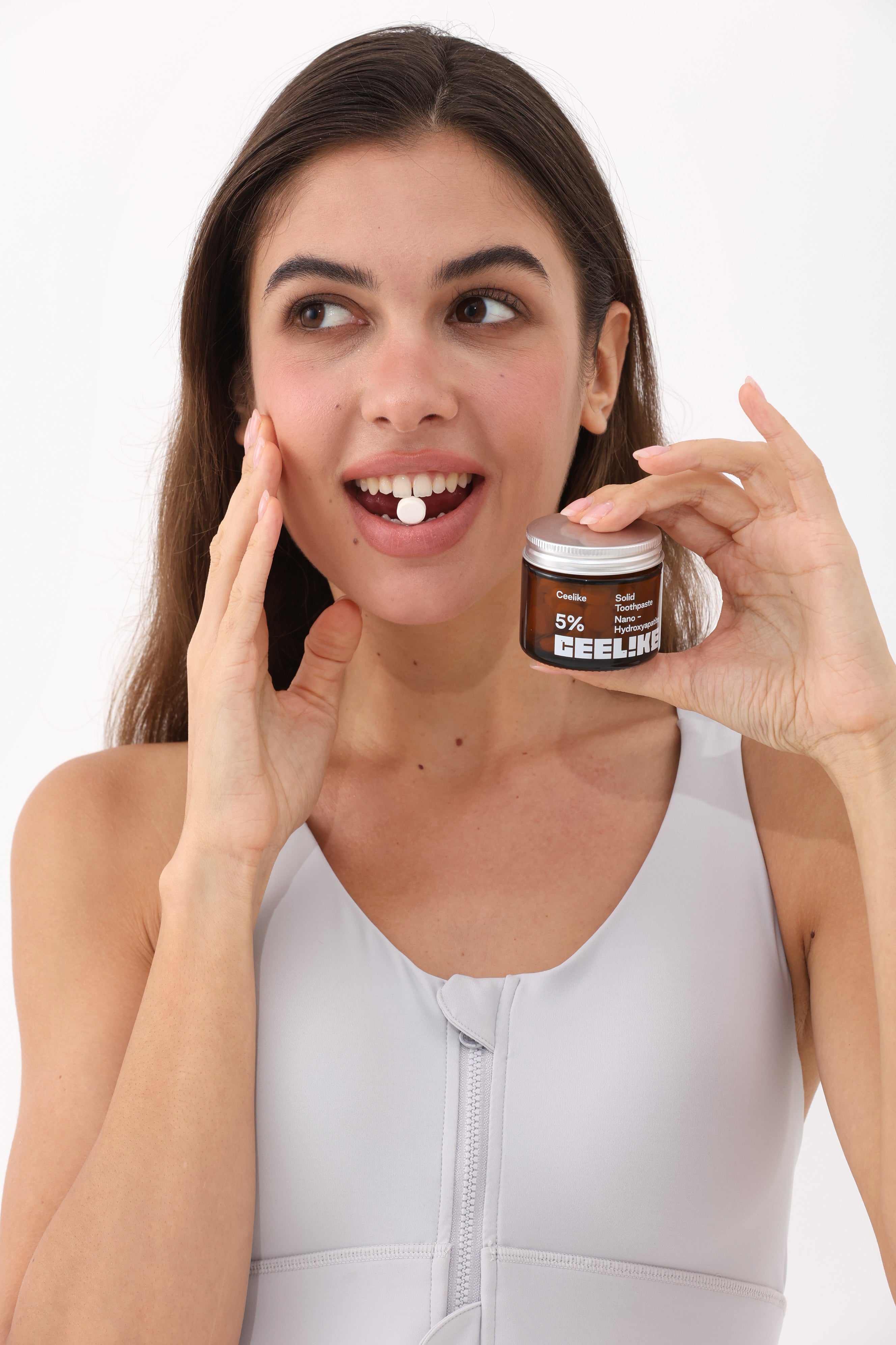 CEELIKE 5% Hydroxyapatite Toothpaste Tablets