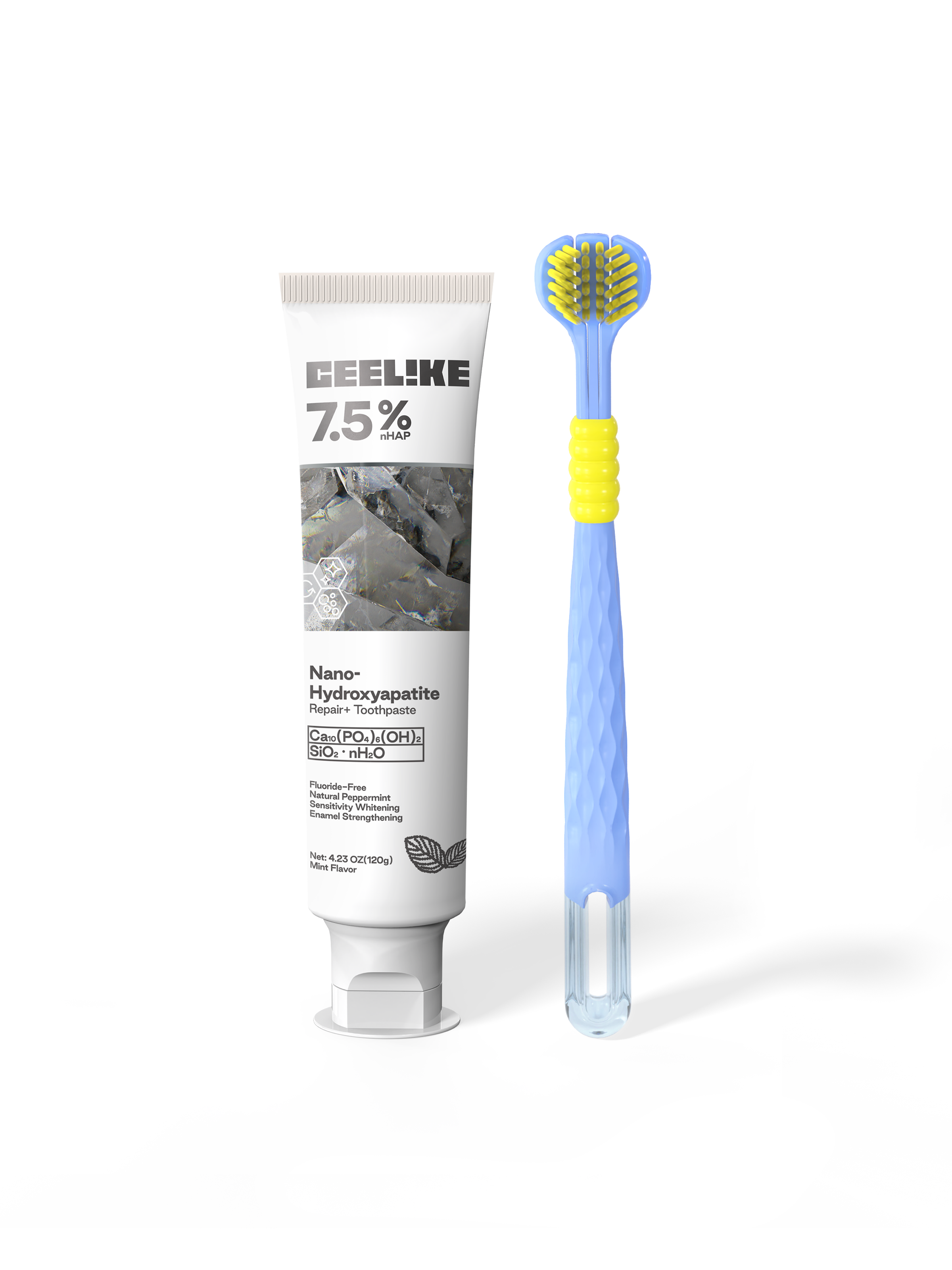 CEELIKE Everyday Clean Duo – Toothbrush + Toothpaste