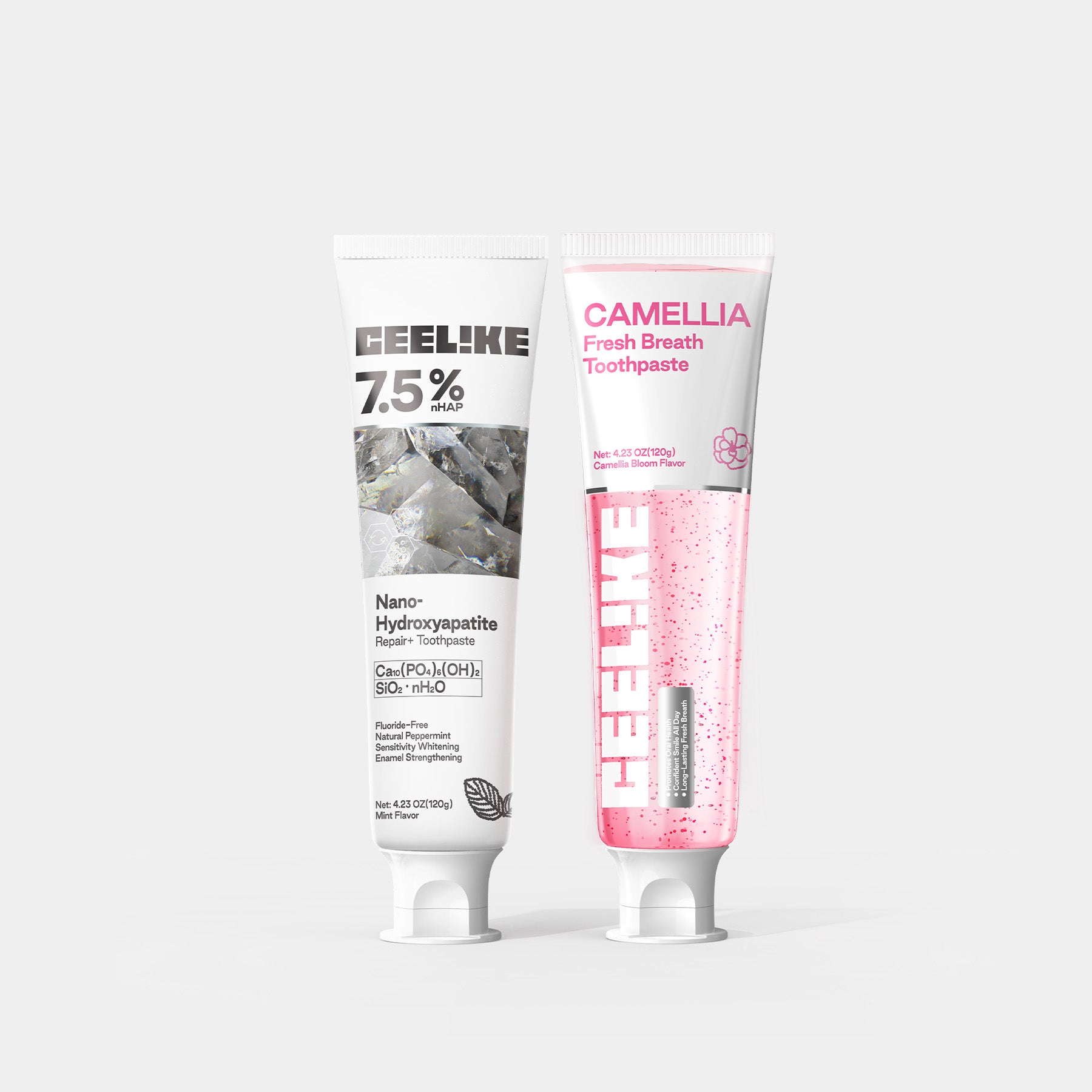 CEELIKE Twin Care Toothpaste Set | Dual Pack | Daily Oral Care