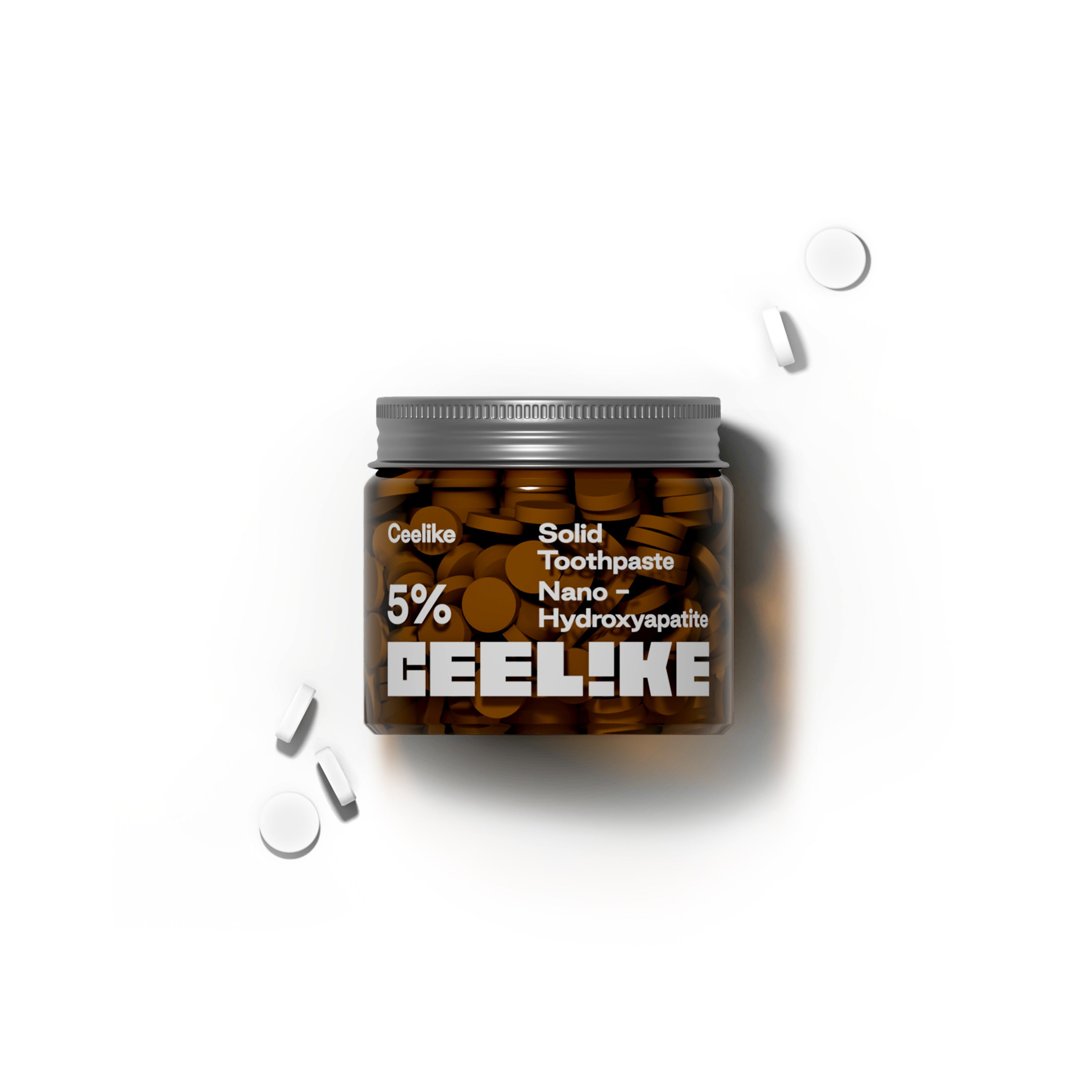 CEELIKE 5% Hydroxyapatite Toothpaste Tablets