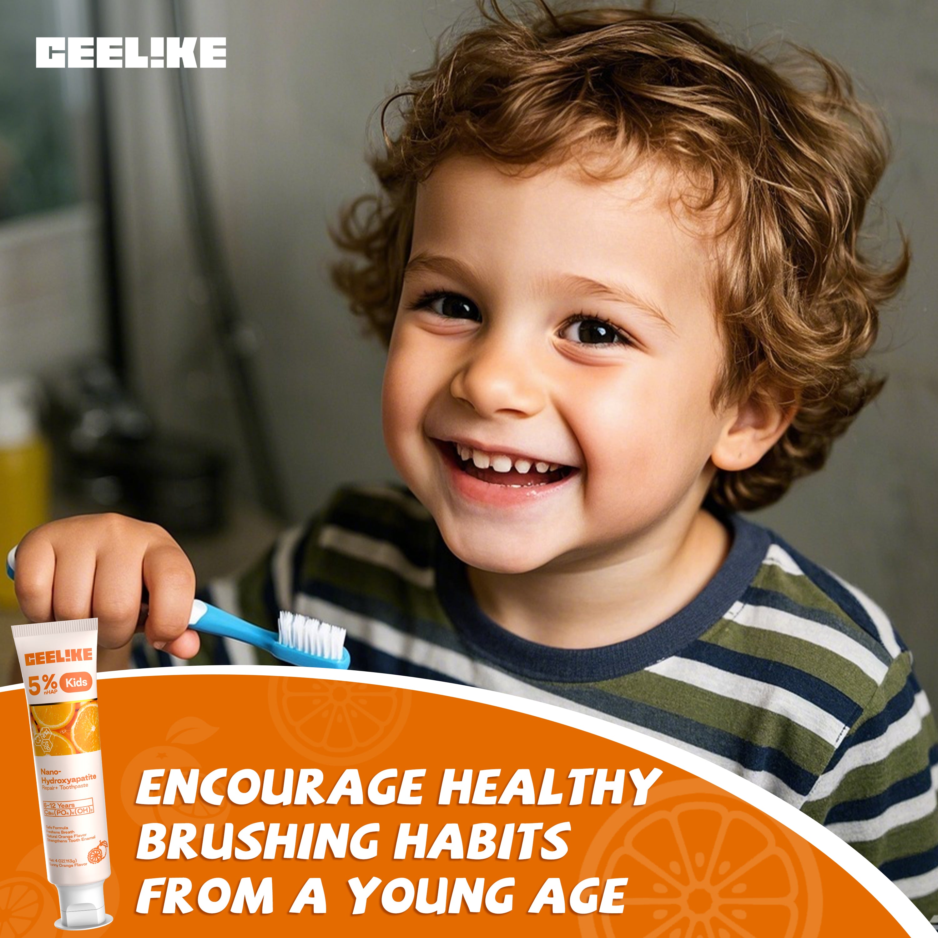 CEELIKE Kids 5% Hydroxyapatite Toothpaste