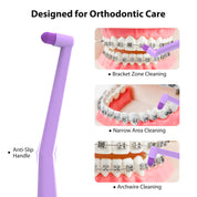 CEELIKE 0.12mm Sensitive Care Orthodontic Toothbrush