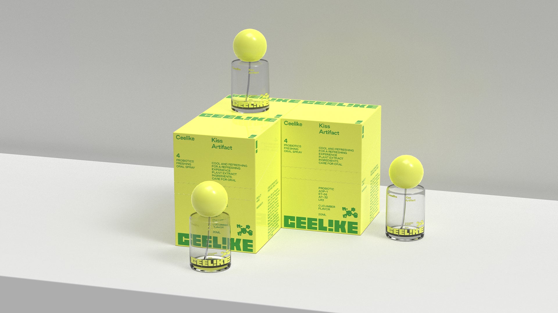 CEELIKE Smile Mist 20ml — Crisp Cucumber & Probiotics