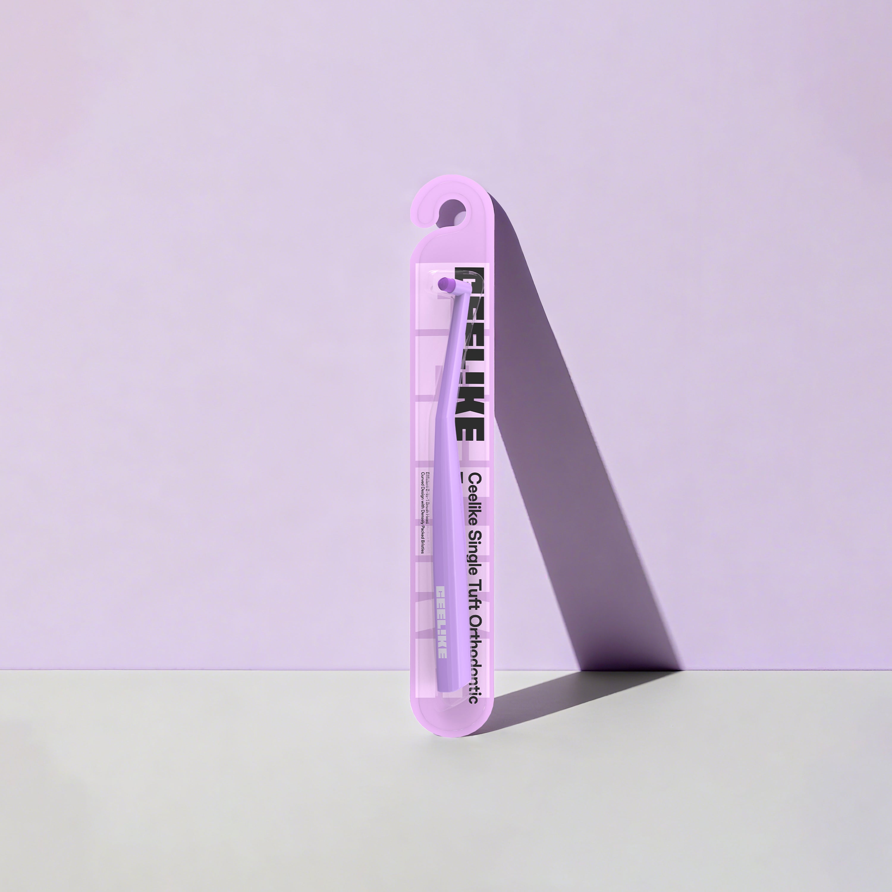CEELIKE 0.12mm End Tuft Toothbrush for Braces & Sensitive Gums