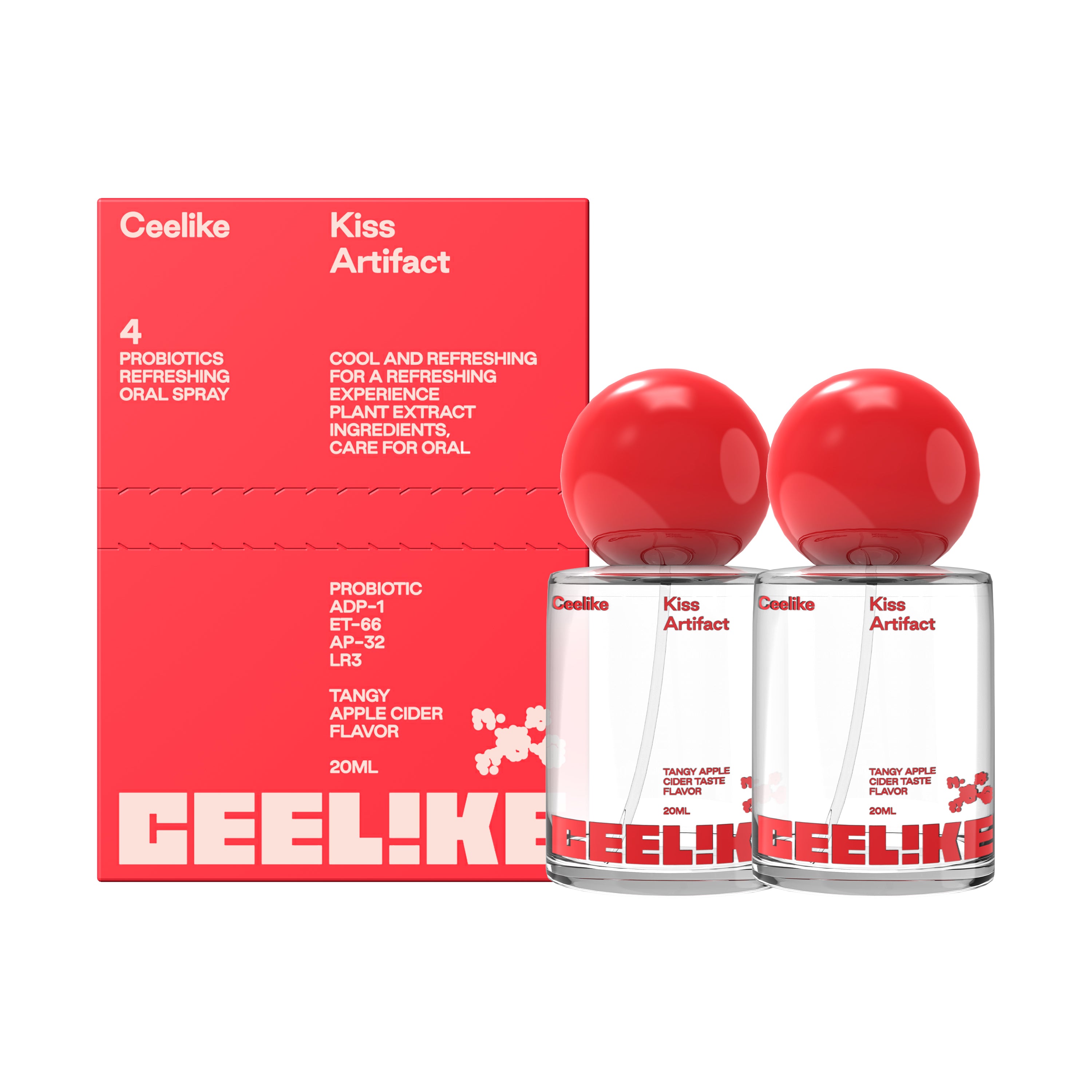 CEELIKE Smile Mist 20ml — Zesty Apple Cider & Probiotics – Ceelike
