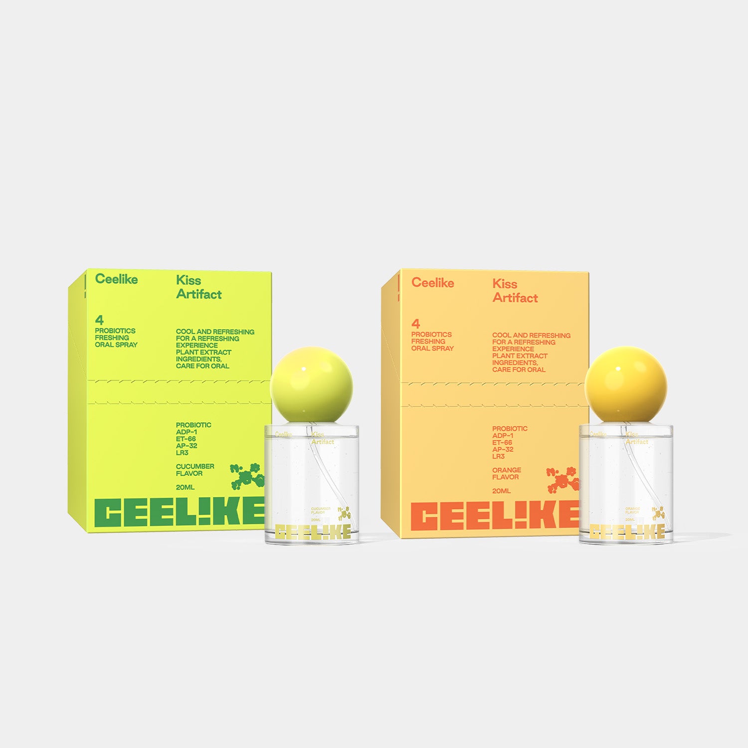 CEELIKE Oral Spray Duo – Fresh Breath Anytime, Anywhere
