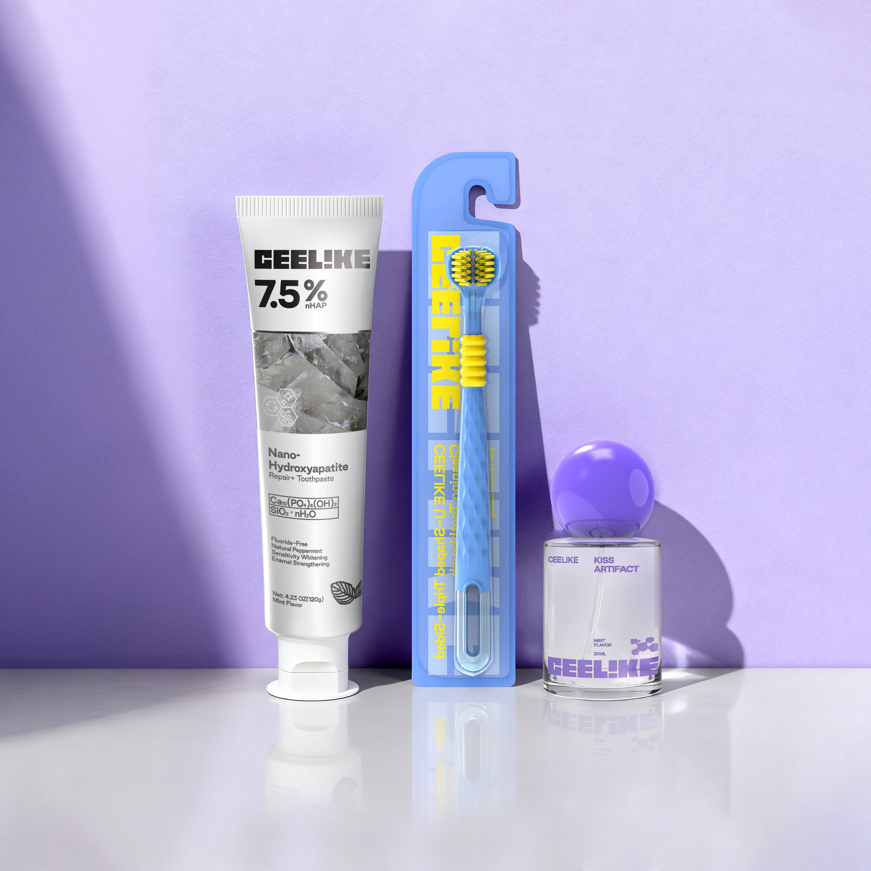 CEELIKE Daily Oral Essentials – Complete Care Trio