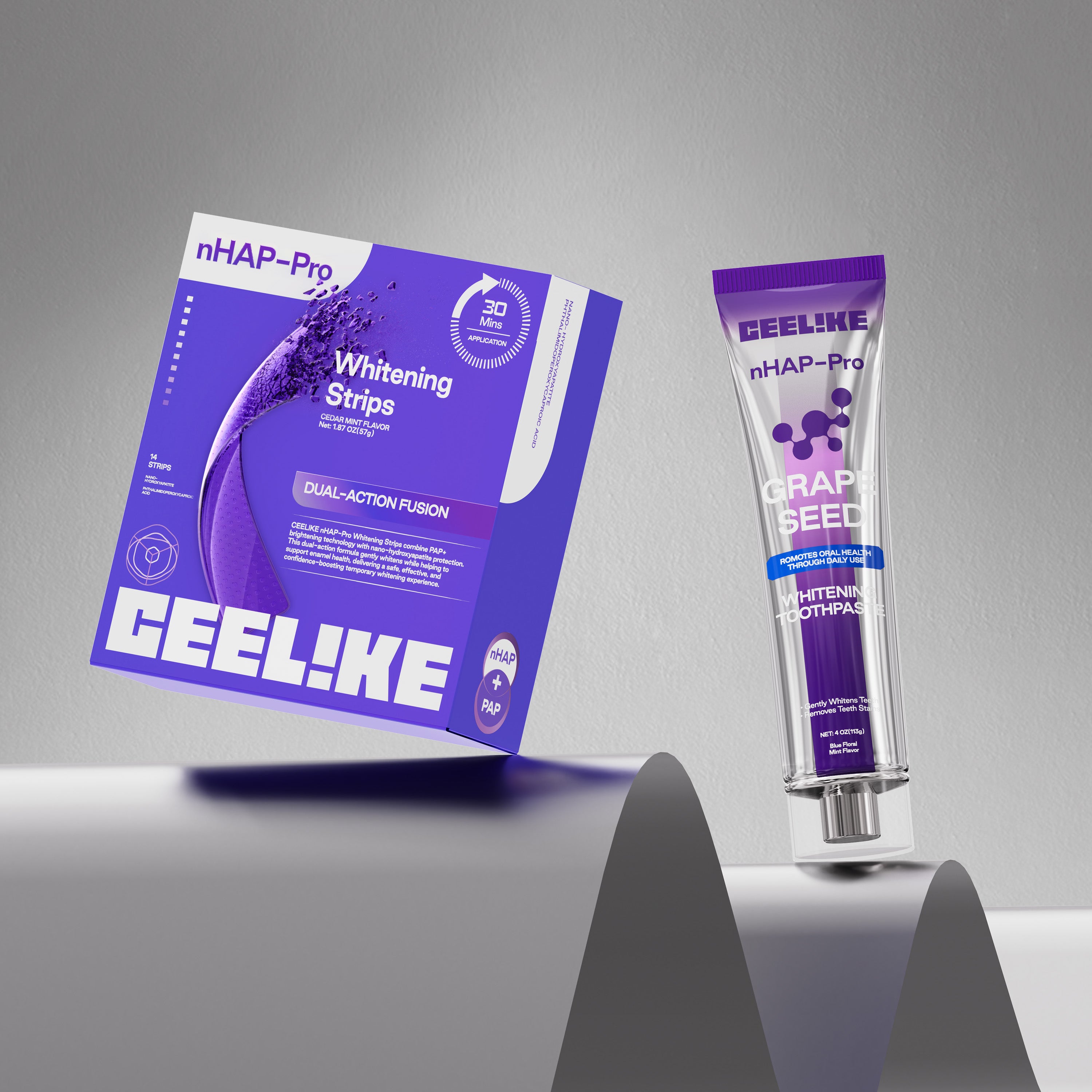 CEELIKE Brightening Duo Daily Care + Purple Boost