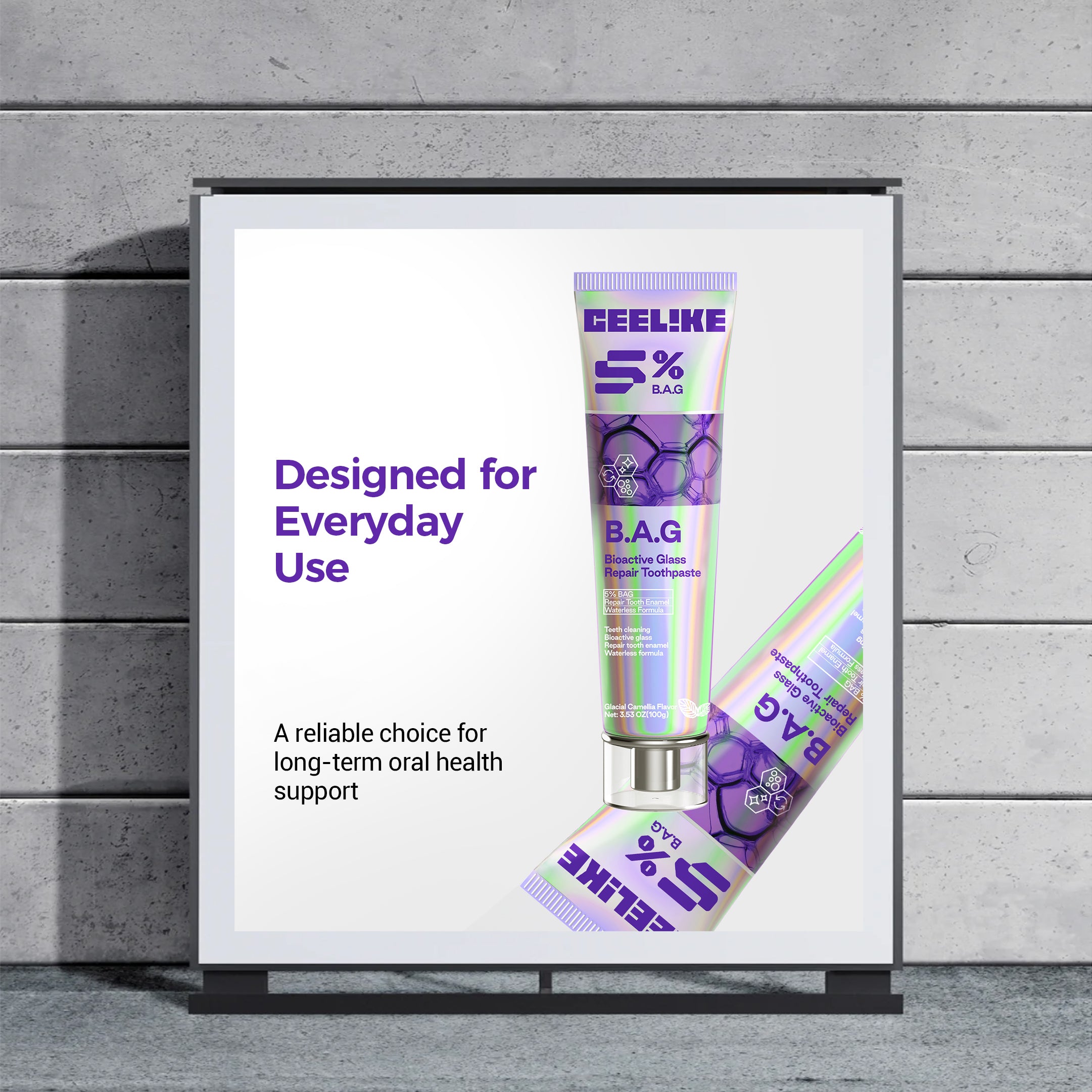 CEELIKE 5% B.A.G Toothpaste – Advanced Oral Care – Ceelike
