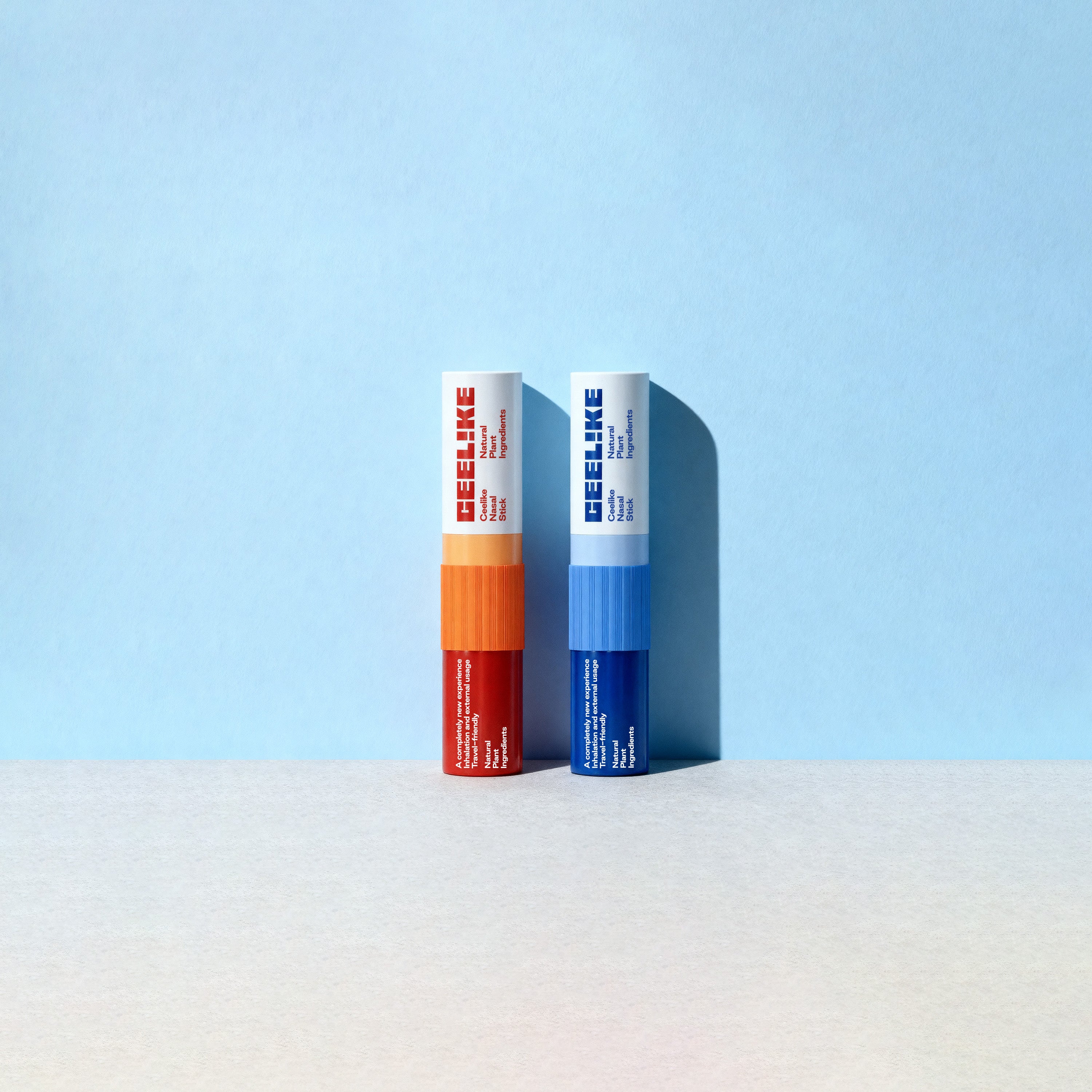 CEELIKE-NasalStick–Cool-Orange&Blue & Refreshing, Anytime, Anywhere