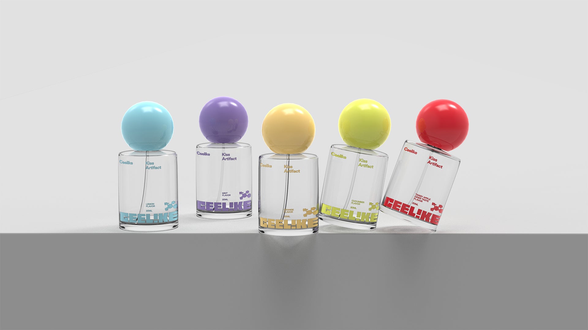 CEELIKE Mist Set — 5 Flavors of Probiotic Freshness
