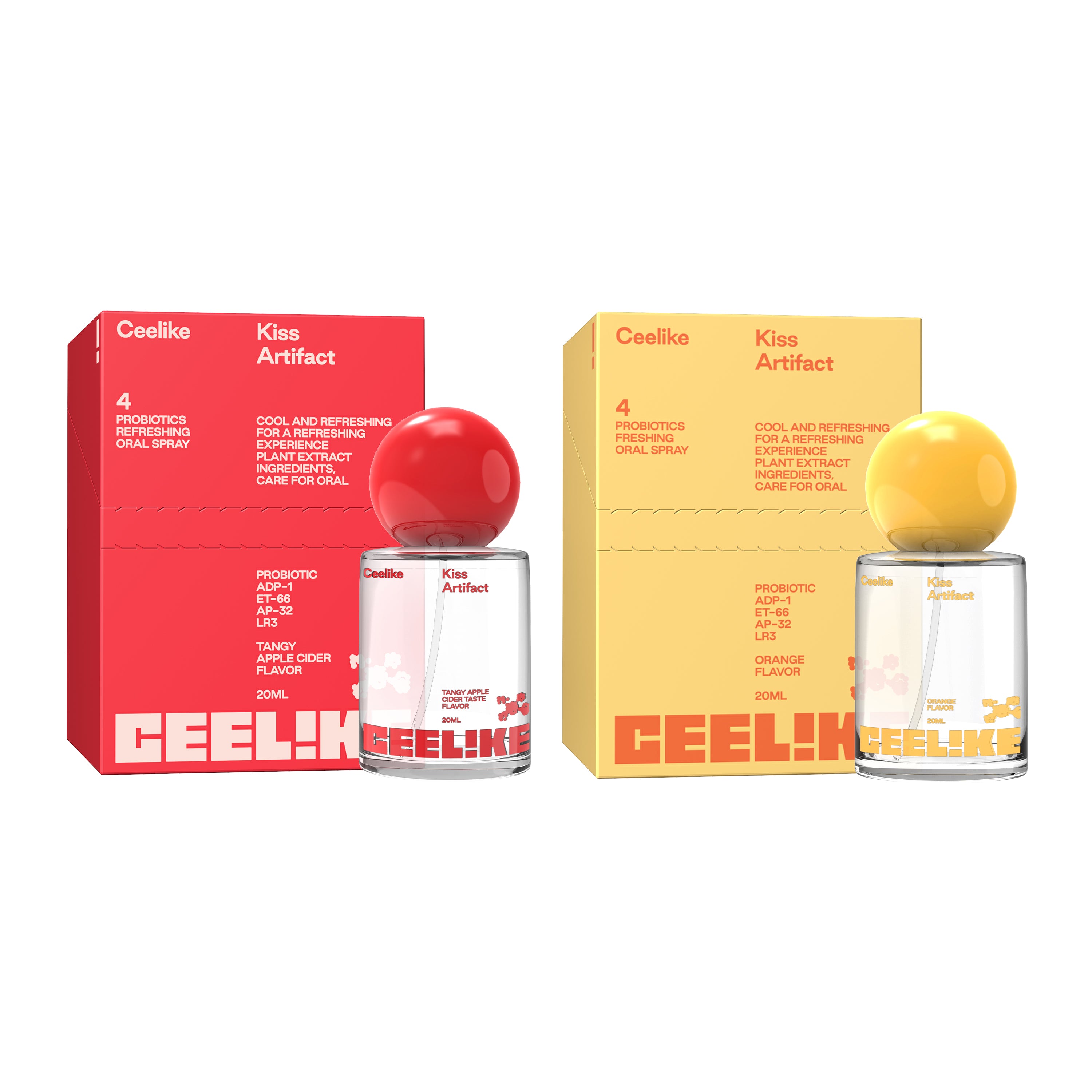 CEELIKE Oral Spray Duo – Mix & Match Freshness Anytime