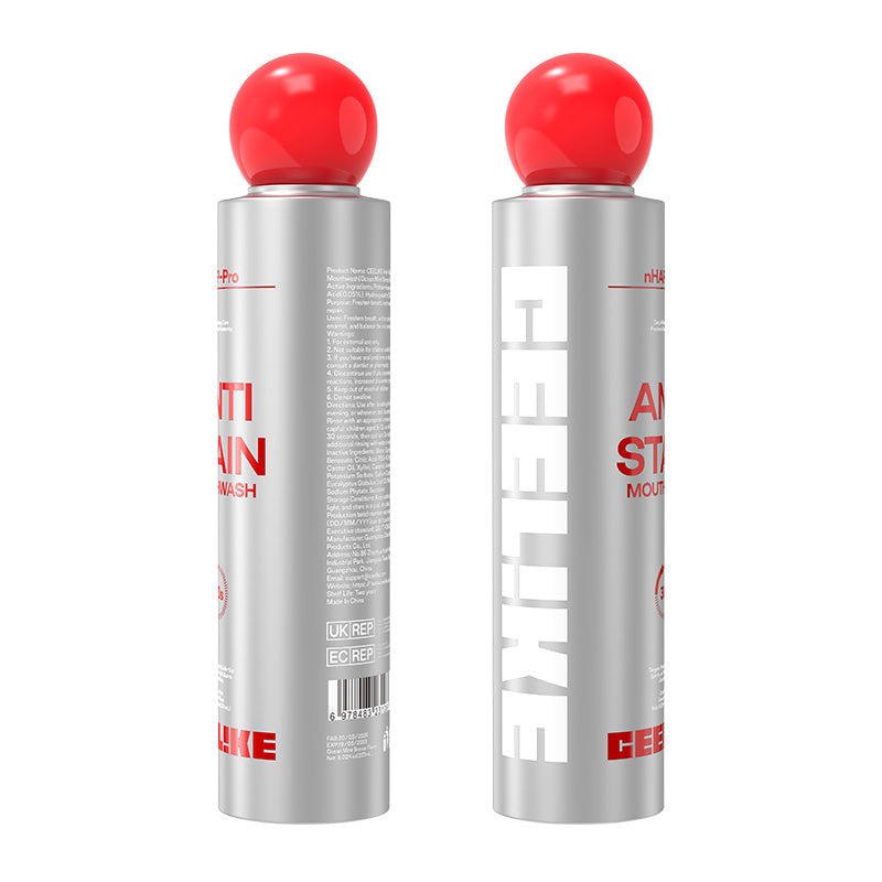 CEELIKE nHAP Mouthwash 120ml | Alcohol-Free | Fresh Mint