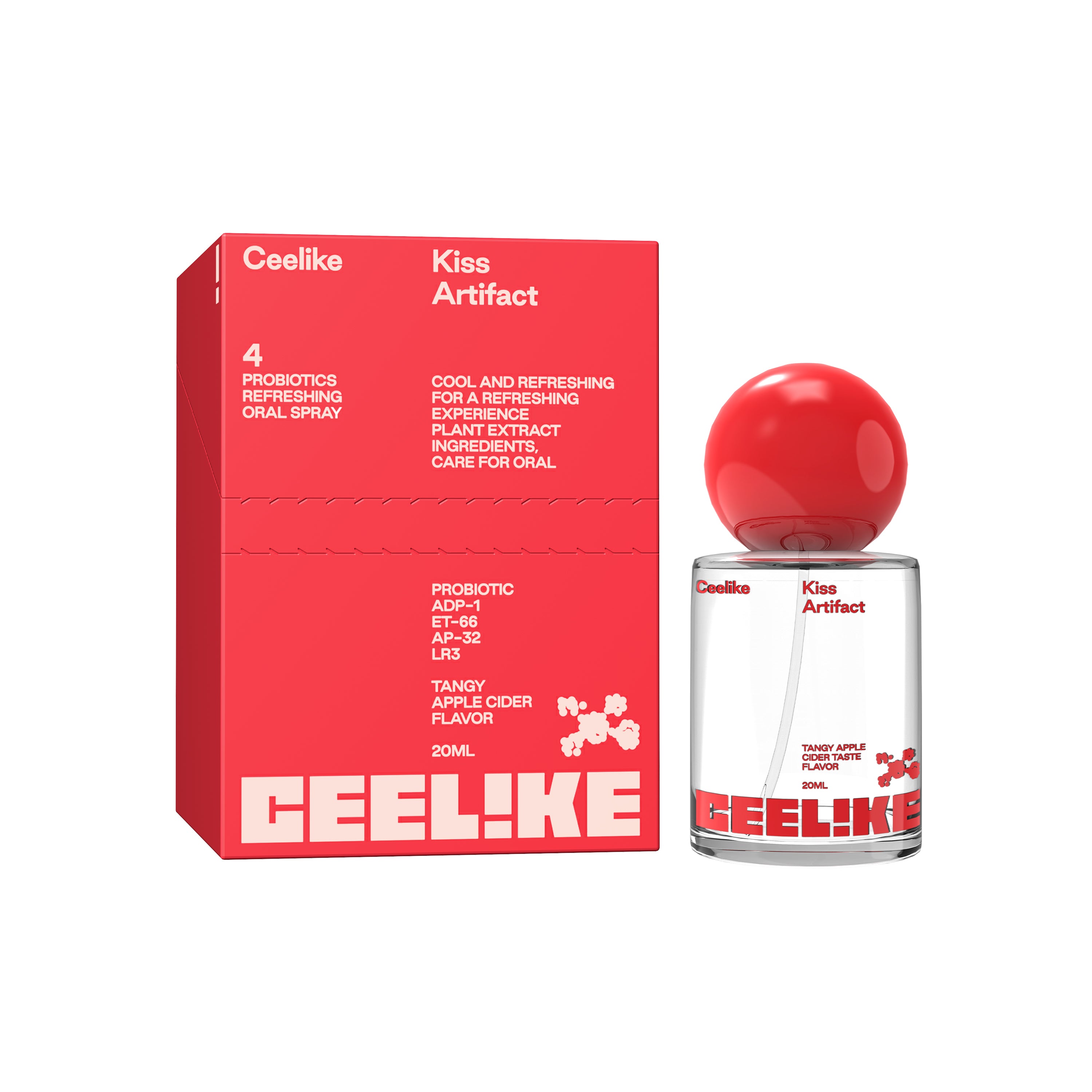 CEELIKE Smile Mist 20ml — Zesty Apple Cider & Probiotics